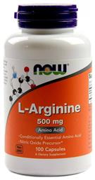 L-Arginine 100 κάψουλες Unflavoured Now Foods