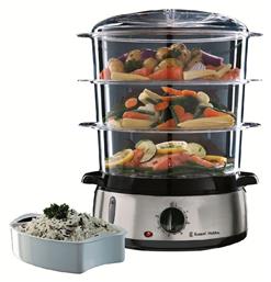Ατμομάγειρας με 3 Επίπεδα Μαγειρέματος 9lt Russell Hobbs