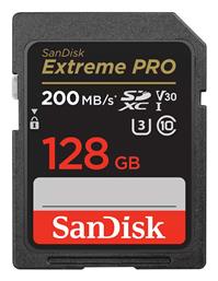 Extreme Pro SDXC 128GB Class 10 U3 V30 UHS-I (200MB/s) Sandisk